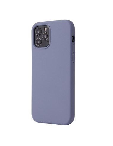 Cover iPhone 13 Pro Silicone Antiurto Lavanda Grigio | Melacompro
