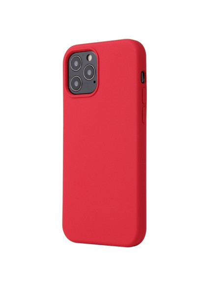 Cover iPhone 13 Pro Silicone Antiurto Carmine | Melacompro