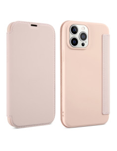 Cover iPhone 13 Pro PU Leather Flip Multicolore Rosa