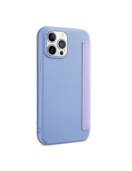 Cover iPhone 13 Pro PU Leather Flip Taro Viola | Melacompro