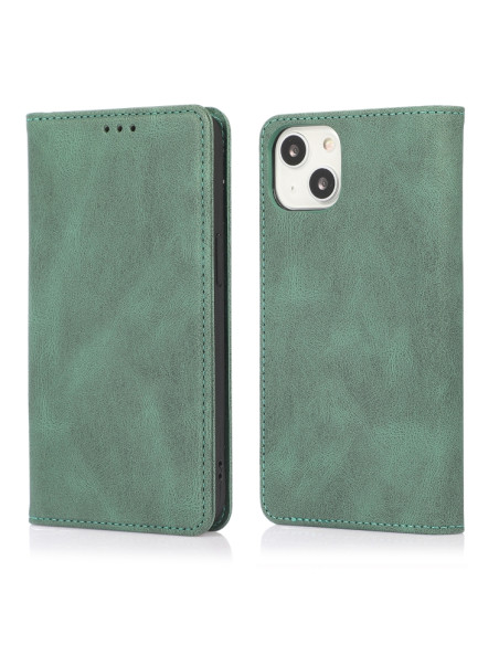 Cover iPhone 13 Pro PU Leather Flip Verde | Melacompro