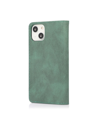 Cover iPhone 13 Pro PU Leather Flip Verde | Melacompro