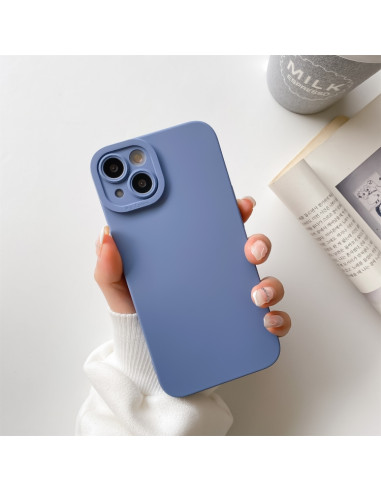 Cover iPhone 13 Pro Silicone Antiurto Blu | Melacompro