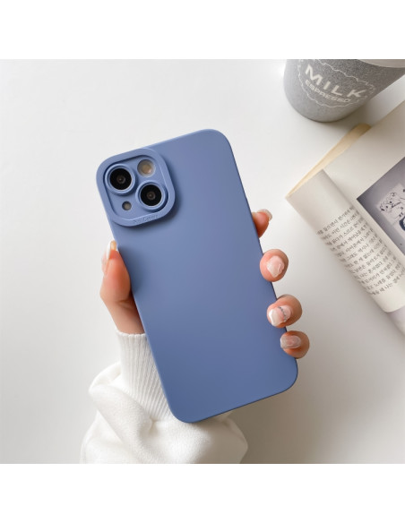Cover iPhone 13 Pro Silicone Antiurto Blu | Melacompro