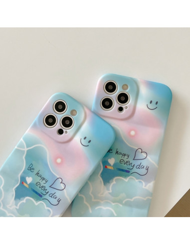 Cover iPhone 13 TPU Antiurto Cielo Nuvole | Melacompro