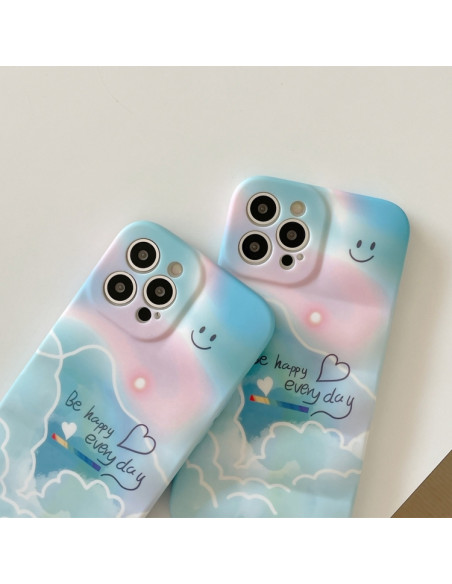 Cover iPhone 13 TPU Antiurto Cielo Nuvole | Melacompro