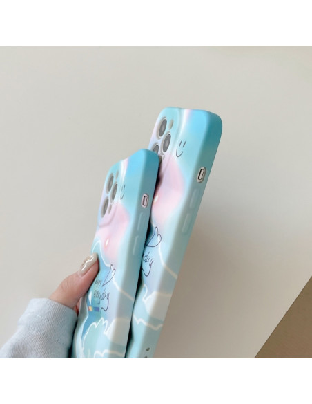 Cover iPhone 13 TPU Antiurto Cielo Nuvole | Melacompro