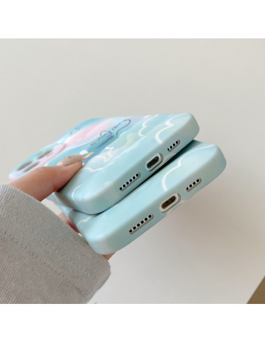 Cover iPhone 13 TPU Antiurto Cielo Nuvole | Melacompro