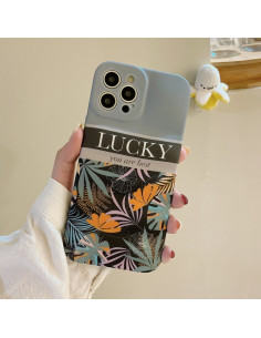 Cover iPhone 13 TPU Antiurto Foglie d'Acero