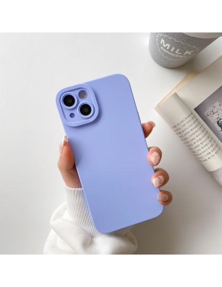 Cover iPhone 13 Pro Silicone Antiurto Viola | Melacompro