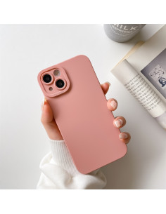 Cover iPhone 13 Pro Silicone + PC Antiurto Avocado Rosa