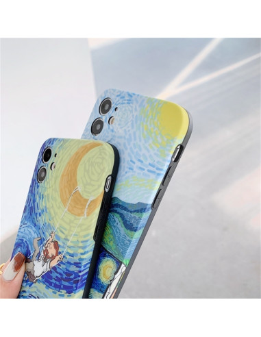 Cover iPhone 13 TPU Antiurto Disegno Rurale | Melacompro