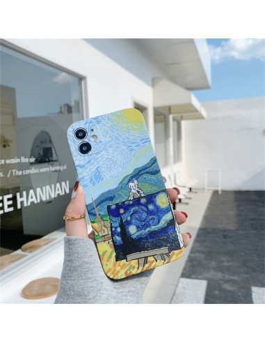 Cover iPhone 13 TPU Antiurto Disegno Rurale | Melacompro