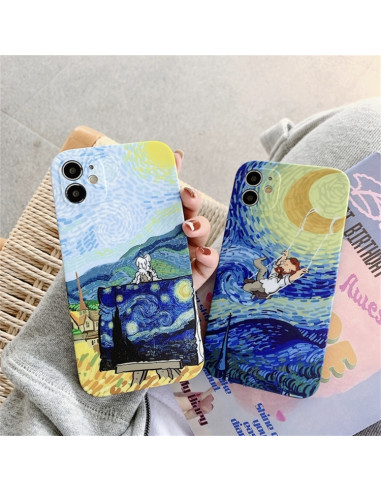 Cover iPhone 13 TPU Antiurto Disegno Rurale | Melacompro