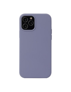 Cover iPhone 13 mini Silicone Liquido Verde Pino Lavanda Grigio