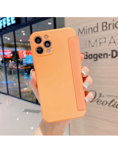 Cover iPhone 12 Pro Max Silicone Arancione | Melacompro