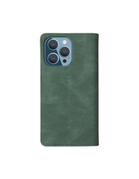 Cover iPhone 13 Pro Max Pelle PU Verde | Melacompro