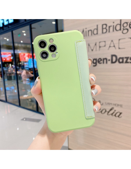 Cover iPhone 12 Pro Max Silicone Verde | Melacompro