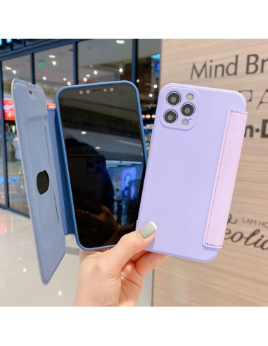 Cover iPhone 12 Pro Max Silicone Blu | Melacompro