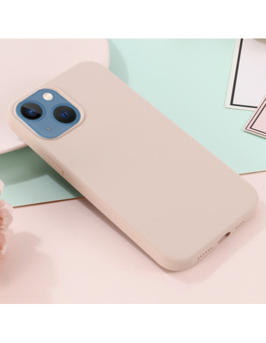 Cover iPhone 13 Silicone Antiurto MagSafe Sand Rosa | Melacompro