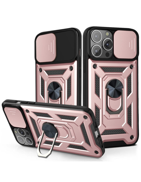 Cover iPhone 13 TPU Marmo Bianco Rose Oro | Melacompro