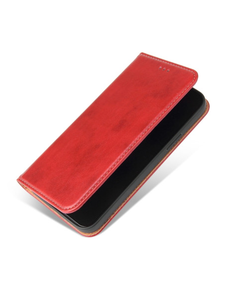 Cover iPhone 13 Pelle Rosso Vino | Melacompro