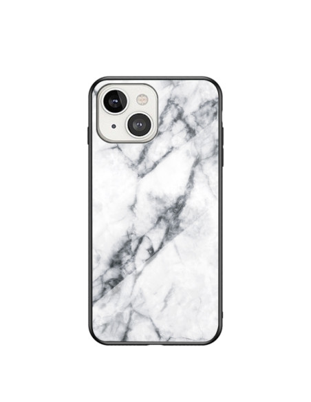 Cover iPhone 13 TPU Marmo Bianco | Melacompro