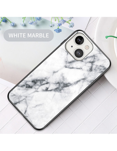 Cover iPhone 13 TPU Marmo Bianco | Melacompro