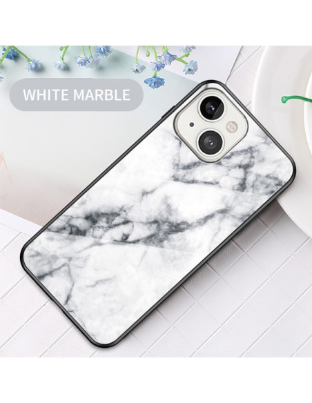 Cover iPhone 13 TPU Marmo Bianco | Melacompro