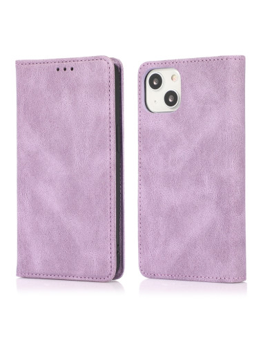 Cover iPhone 13 Pro PU Leather Flip Viola | Melacompro