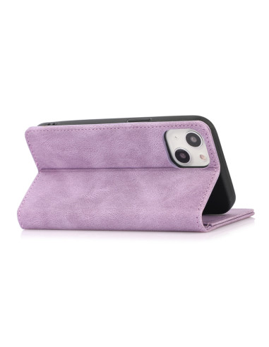 Cover iPhone 13 Pro PU Leather Flip Viola | Melacompro