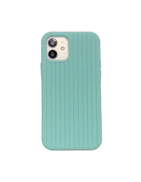 Cover iPhone 13 Silicone Blu Mare Verde jade | Melacompro