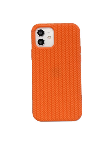 Cover iPhone 13 Silicone Blu Mare Arancione | Melacompro