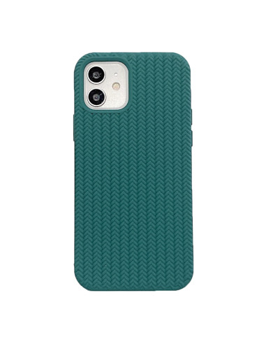 Cover iPhone 13 Silicone Blu Mare Pine Verde | Melacompro