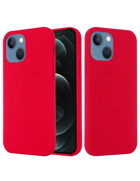 Cover iPhone 13 Silicone Antiurto MagSafe Rosso | Melacompro