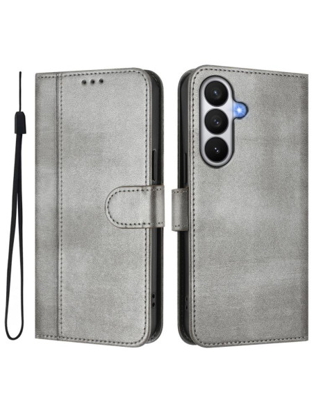 Cover Galaxy S26 5G Pelle Grigia | Melacompro