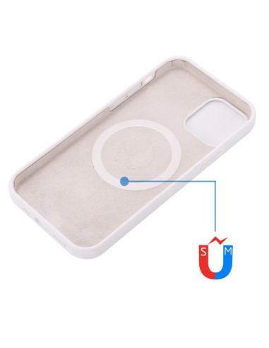 Cover iPhone 13 Silicone Antiurto Bianco | Melacompro