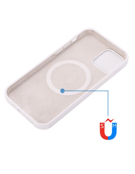 Cover iPhone 13 Silicone Antiurto Bianco | Melacompro