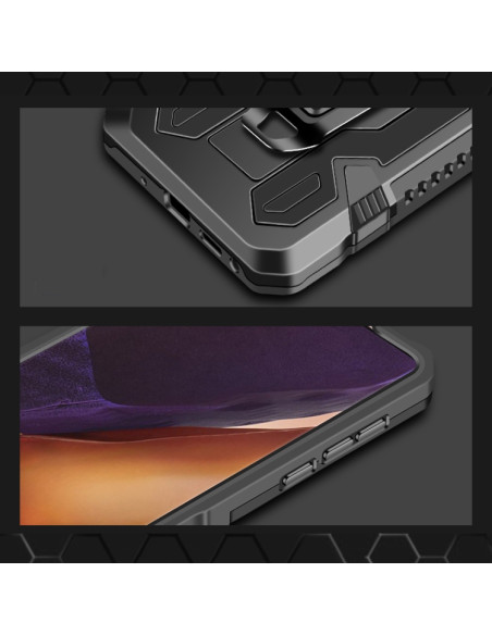 Cover Galaxy Note 20 Ultra Antiurto Rosso Coffee | Melacompro