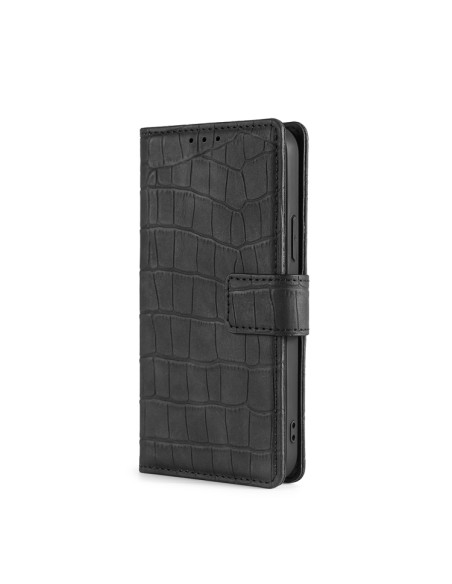 Cover Galaxy A5 2017 Pelle PU Coccodrillo Nero | Melacompro
