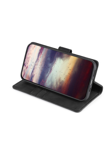 Cover Galaxy A5 2017 Pelle PU Coccodrillo Nero | Melacompro