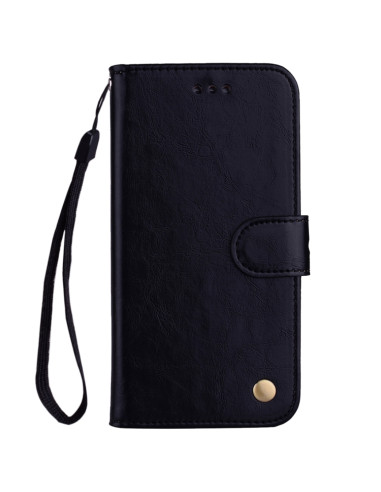 Cover Galaxy J6 EU 2018 Pelle Nero | Melacompro