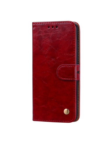 Cover Galaxy J6 EU 2018 Pelle Nero Rosso | Melacompro