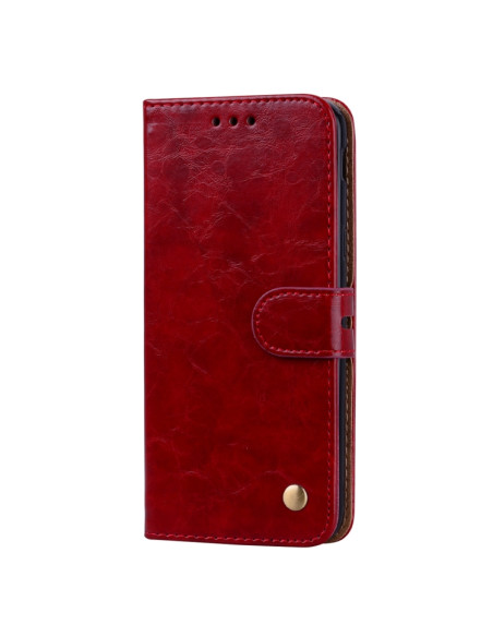 Cover Galaxy J6 EU 2018 Pelle Nero Rosso | Melacompro