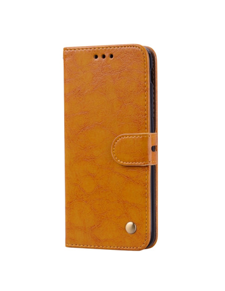 Cover Galaxy J6 EU 2018 Pelle Nero Marrone | Melacompro