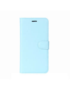 Cover Galaxy J3 2017 Pelle PU Nero Blu | Melacompro 2