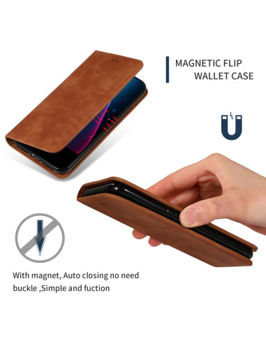 Cover Galaxy Note 10 Pro Pelle Marrone | Melacompro