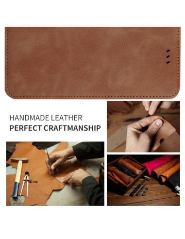 Cover Galaxy Note 10 Pro Pelle Marrone | Melacompro