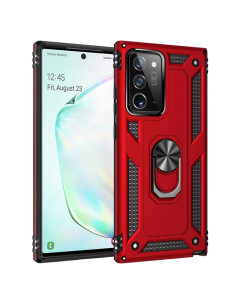 Cover Galaxy Note 20 5G TPU + PC Antiurto Rosso