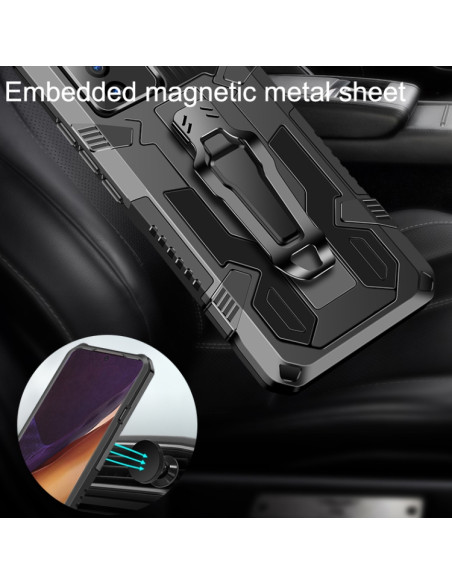 Cover Galaxy Note 20 Ultra Antiurto Rosso Nero | Melacompro